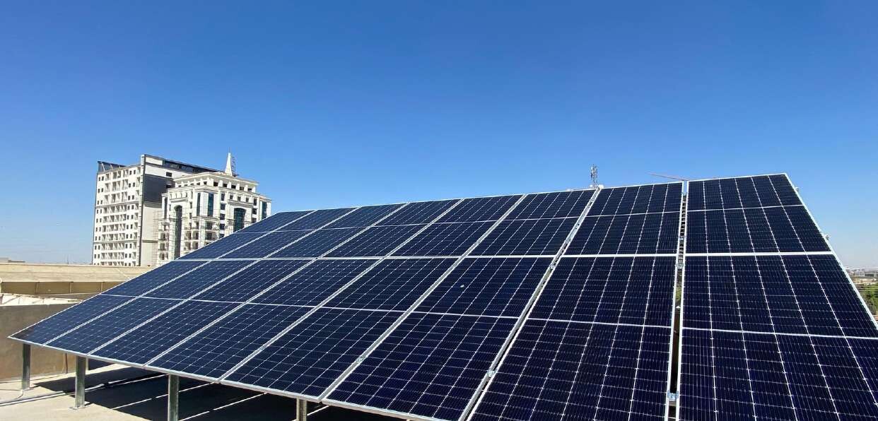 Commercial rooftop photovoltaic system