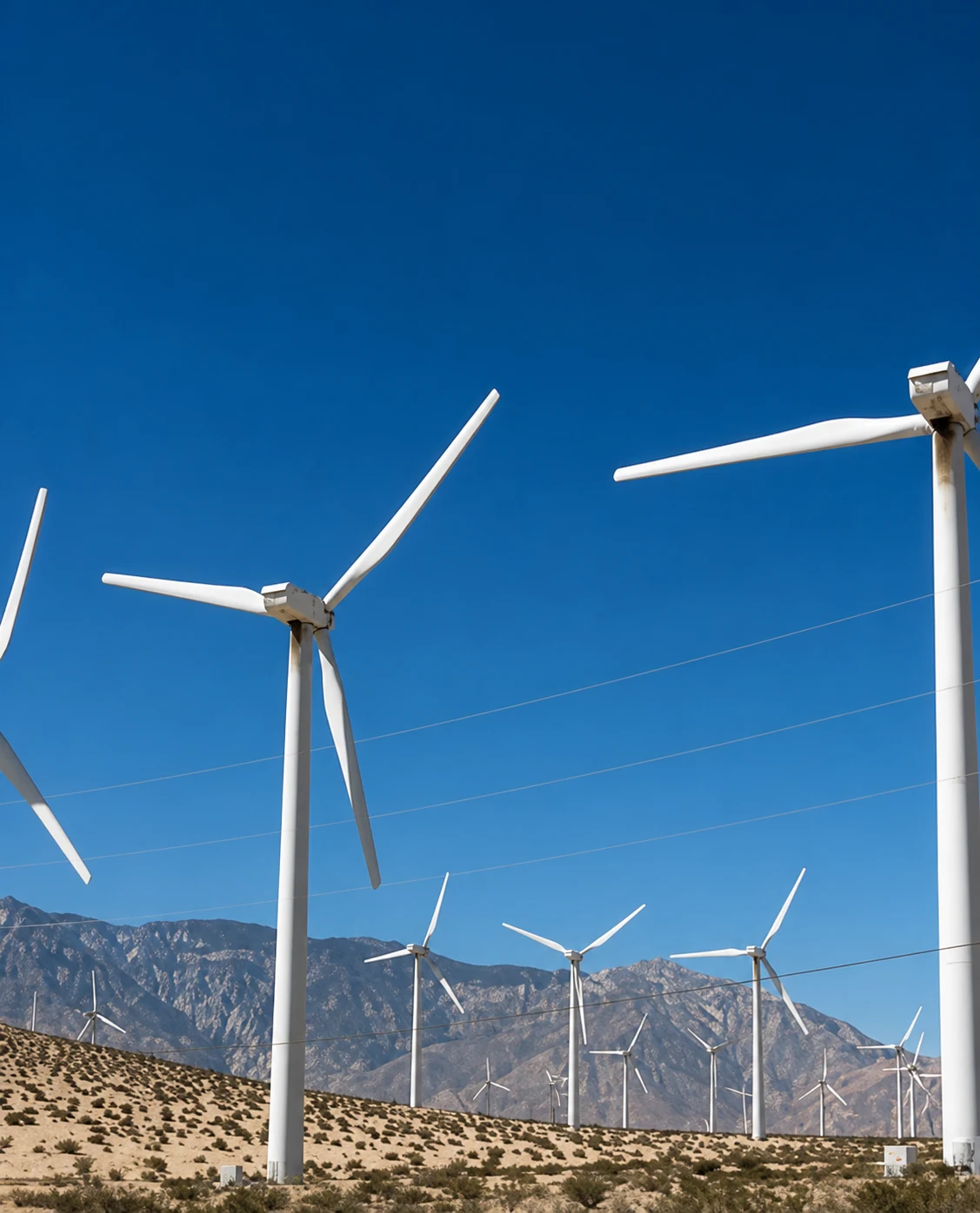 Utility-scale wind turbines